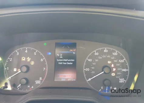 2025 Toyota Corolla Le z USA, uszkodzony, nr VIN 5YFB4MDE5SP326086